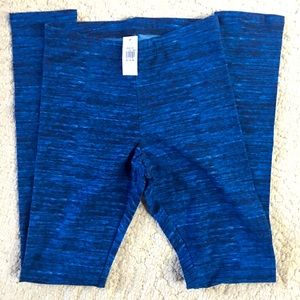 🍭NWT: Blue/Black Leggings with Extra Durable Knees
